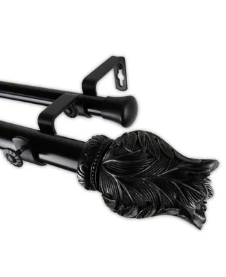 Verda 1" Double Curtain Rod 120-170"