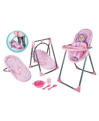 Lissi Doll - 4 In 1 Highchair Set