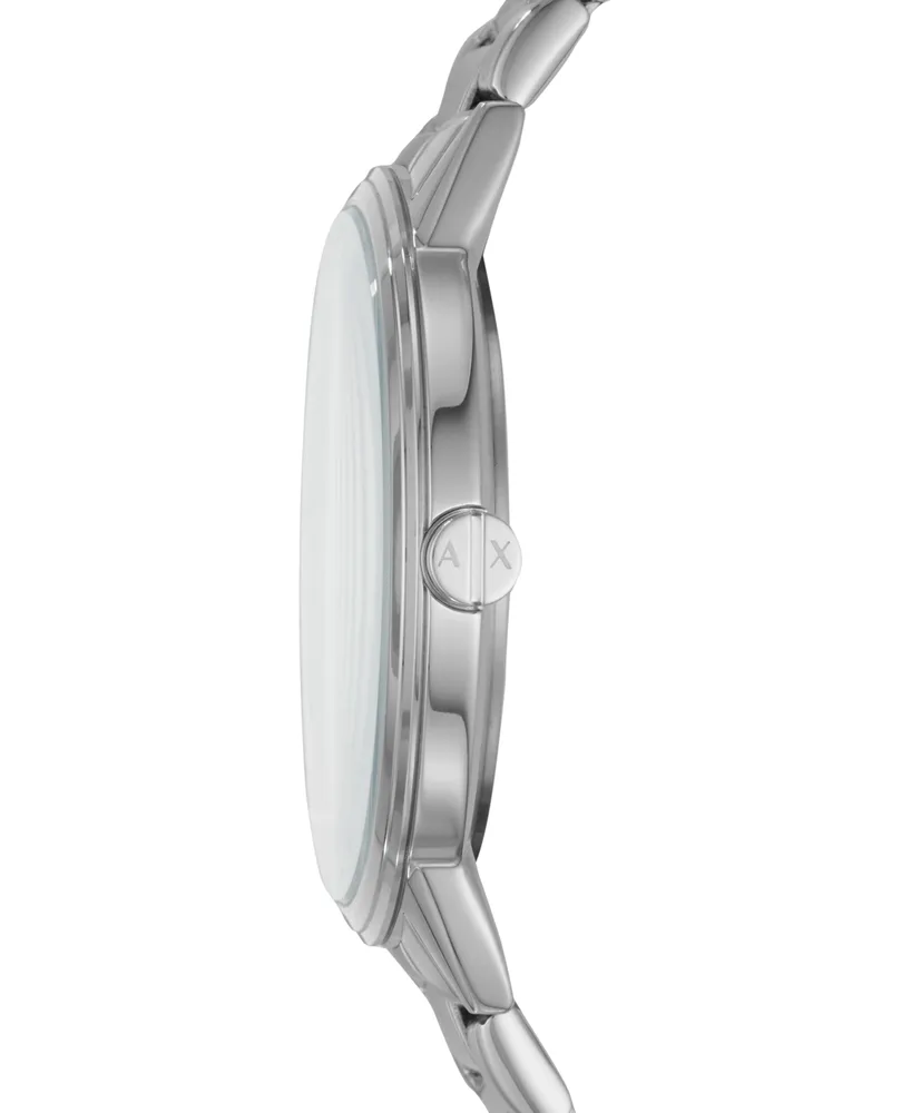 Men's Stainless Steel Bracelet Watch 42mm