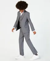 Calvin Klein Big Boys Slim Fit Stretch Suit Separates
