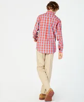 Tommy Hilfiger Toddler and Little Boys Kirk Box-Plaid Button-Down Shirt