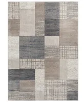 Km Home Waterside Pier Multi 3'3" x 5'3" Area Rug