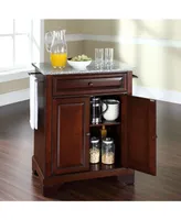 Lafayette Solid Granite Top Portable Kitchen Island