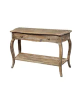 Alaterre Furniture Rustic - Reclaimed Media/Console Table, Driftwood