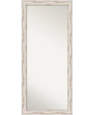 Amanti Art Non-Beveled Wood 65x29 Wall Mirror