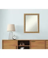 Amanti Art Beveled Wood 26.75x32.75 Wall Mirror