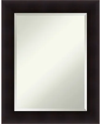 Amanti Art Beveled Wood 25.5x31.5 Wall Mirror