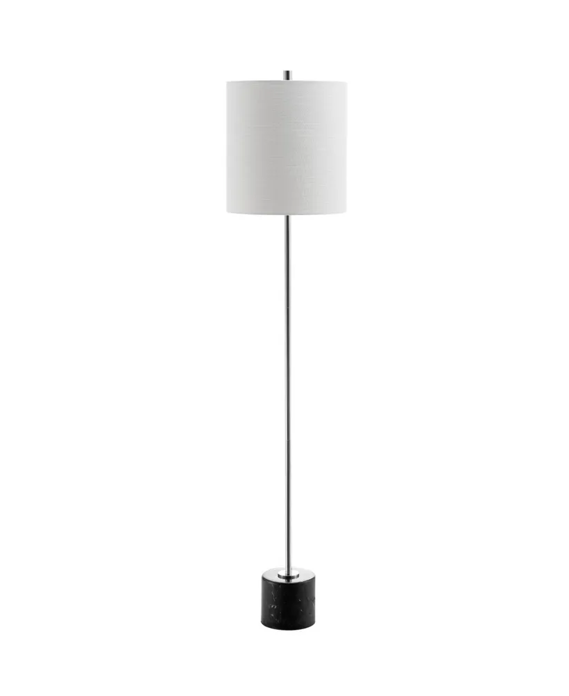 Jonathan Y Levitt 60.5" Marble,Metal Led Floor Lamp