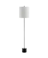 Jonathan Y Levitt 60.5" Marble,Metal Led Floor Lamp