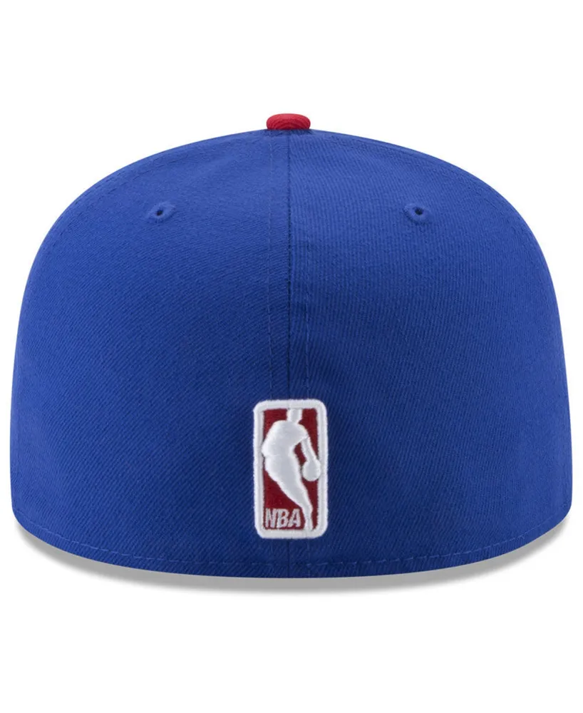 New Era Detroit Pistons Basic 2 Tone 59FIFTY Fitted Cap