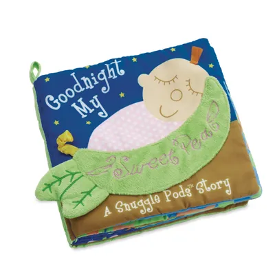 Manhattan Toy Snuggle Pods Goodnight My Sweet Pea Soft Activity Book