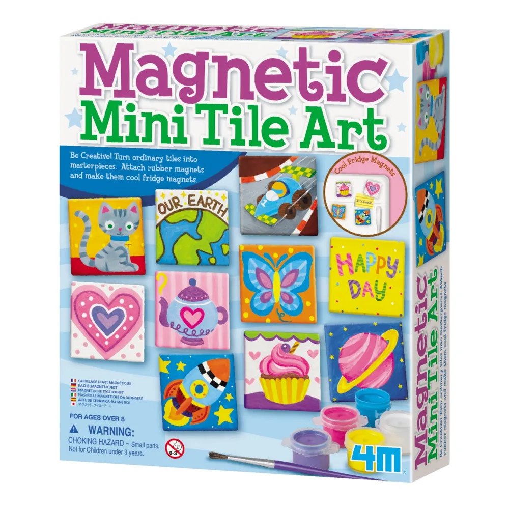 Style Me Up! 4M Magnetic Mini Tile Art Kit