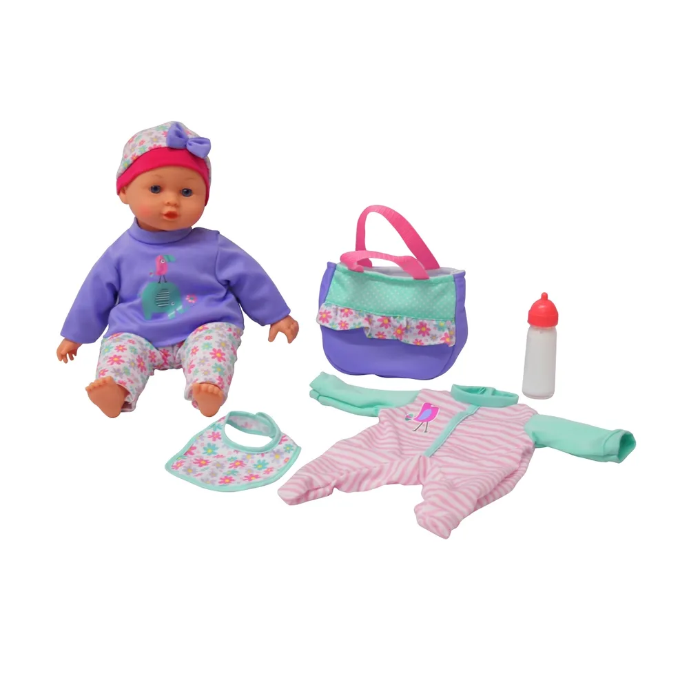 Dream Collection 14 Inch Baby Doll Gift Set With Accessories