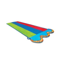 Banzai Kids Triple Racer Water Slide 16 Feet Long