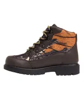 Deer Stags Little and Big Boys Water Resistant Camo Hiker Boot