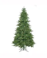 Vickerman 9 ft Mixed Country Pine Slim Artificial Christmas Tree Unlit