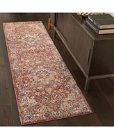 Km Home Taza Heriz 2' 3" x 7' 6" Runner Rug