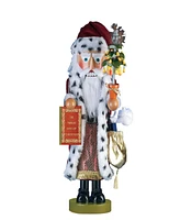 Kurt Adler 17.5 Inch Limited Edition Steinbach Twelve Days of Christmas Musical Pear Tree Santa Nutcracker