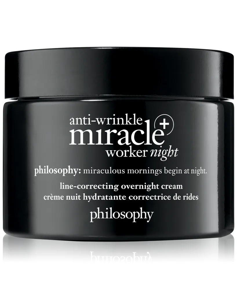 philosophy Anti-Wrinkle Miracle Worker+ Line-Correcting Overnight Cream, 2