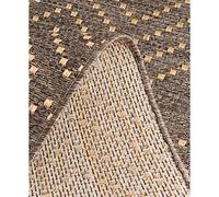 Closeout! Km Home Sidra Border Indoor/Outdoor 5'3" x 7'7" Area Rug