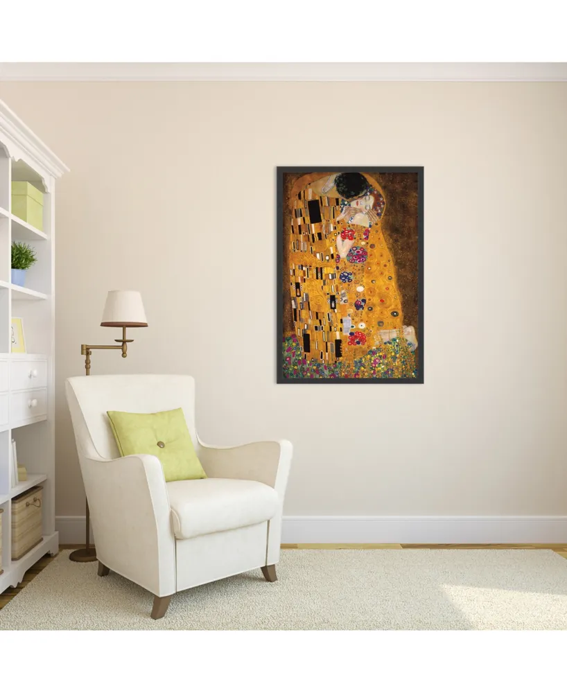 Amanti Art The Kiss , 1907 Framed Art Print