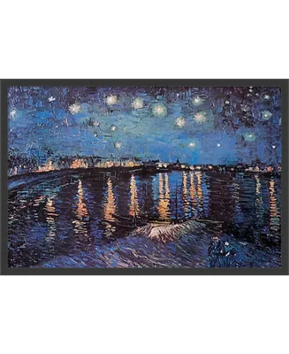 Amanti Art Starlight Over The Rhone By Vincent Van Gogh