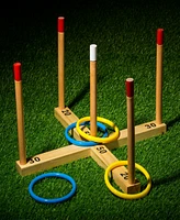 Franklin Sports Wooden Ring Toss