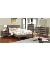 Adelie Mid-Century Queen Platform Bed