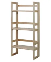 3 - Shelf Folding Student Bookcase 20.75" Wide