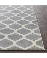 Surya Horizon Hrz-1001 Medium Gray 7'10" Round Area Rug