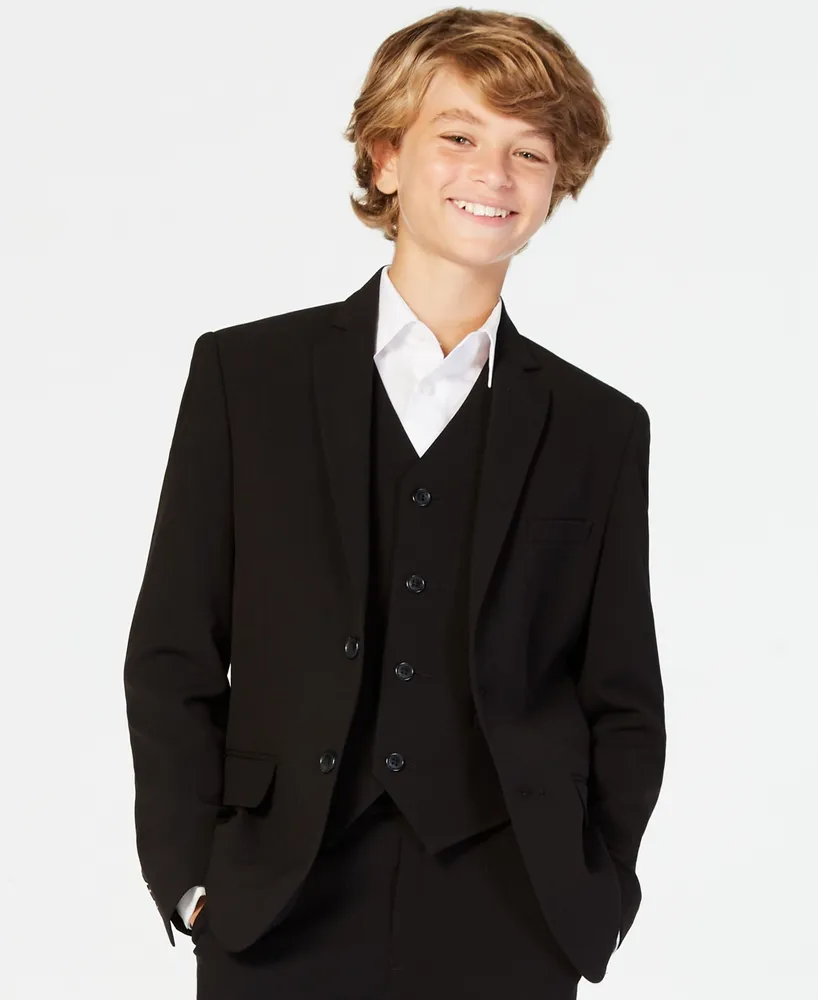 Boys | Calvin Hawthorn Slim Stretch Klein Suit Fit Jacket Mall Big