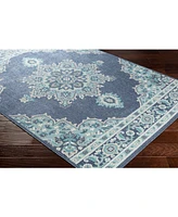 Livabliss Alfresco Alf-9670 Charcoal 3' x 5'6" Area Rug, Indoor/Outdoor