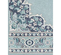Closeout! Livabliss Alfresco Alf-9687 Charcoal 2'3" x 11'9" Runner Area Rug, Indoor/Outdoor