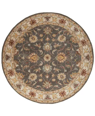 Surya Caesar Cae-1005 Charcoal 6' Round Area Rug