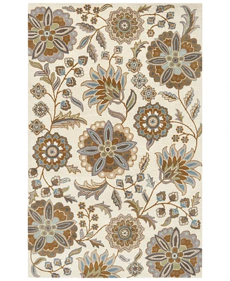 Livabliss Athena Ath-5063 Denim 6' x 9' Area Rug