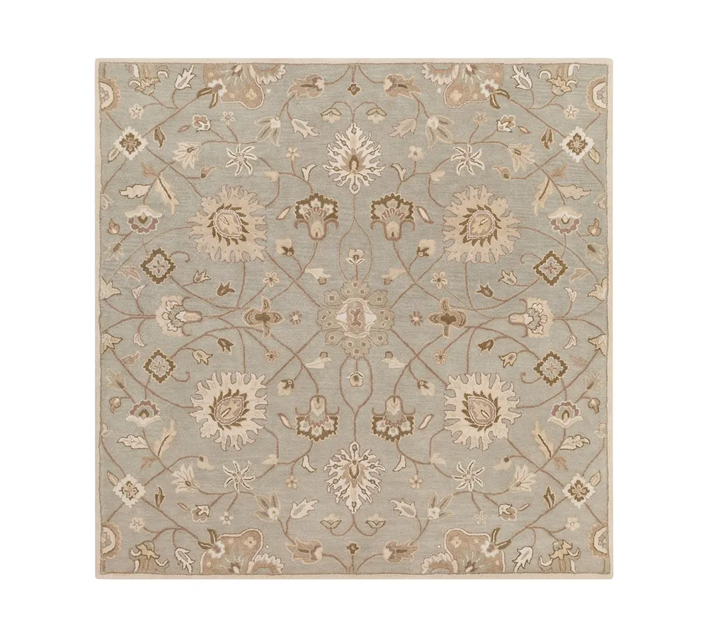 Surya Caesar Cae-1121 Khaki 4' Square Area Rug