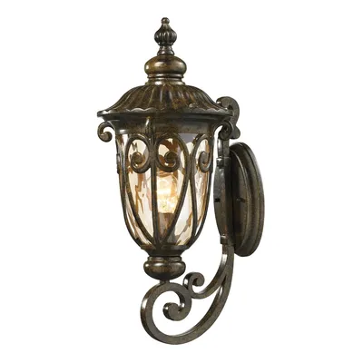 Logansport Collection 1 light outdoor sconce in Hazelnut Bronze