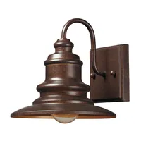 1 light outdoor sconce in Hazelnut bronze