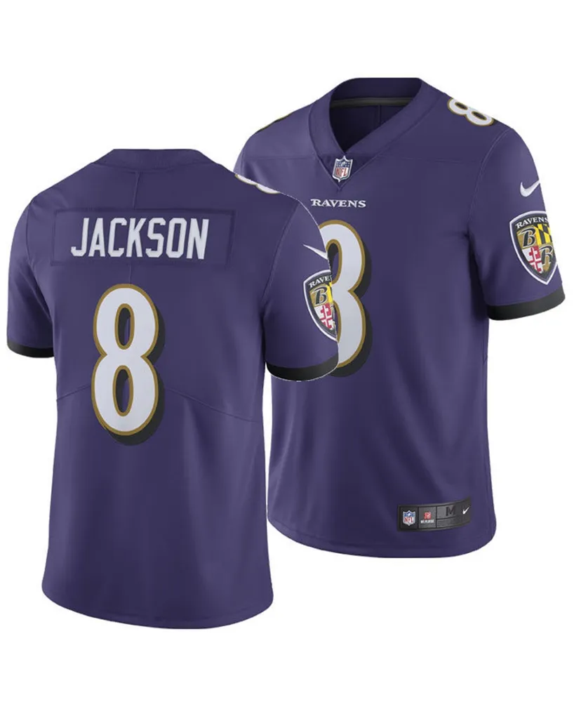 Men's Nike Lamar Jackson Purple Baltimore Ravens Vapor F.U.S.E. Limited Jersey