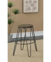 Mandy Farmhouse Bar Stool (Set of 2)