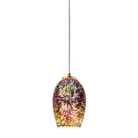 Illusions Light Pendant in Satin Nickel