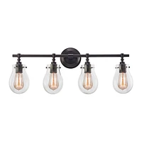 Jaelyn 4 Light Vanity in Oil Rubbed Bronze