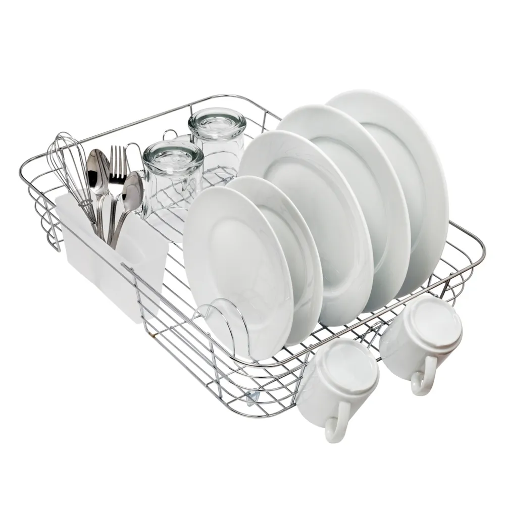 Honey Can Do White Wire Dish Drying Rack