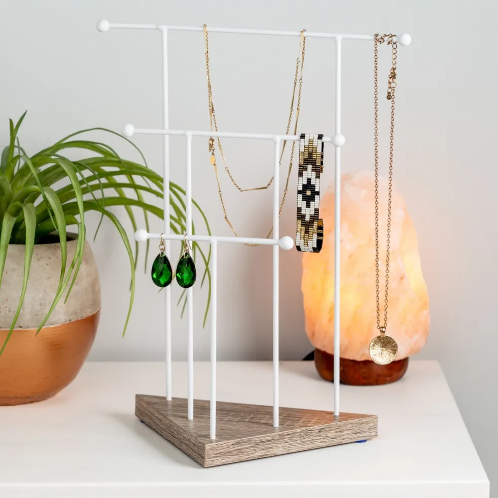 Honey Can Do 3-Tier Jewelry Stand
