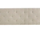 Terisa King Upholstered Fabric Headboard