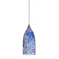 Verona Collection Starburst Blue 1 Light