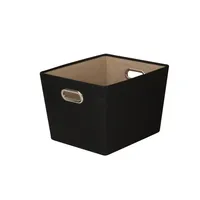 Honey Can Do Medium Decorative Storage Bin with Handles