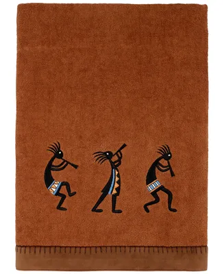 Avanti Zuni Embroidered KokopellisCotton Bath Towel, 27" x 50"