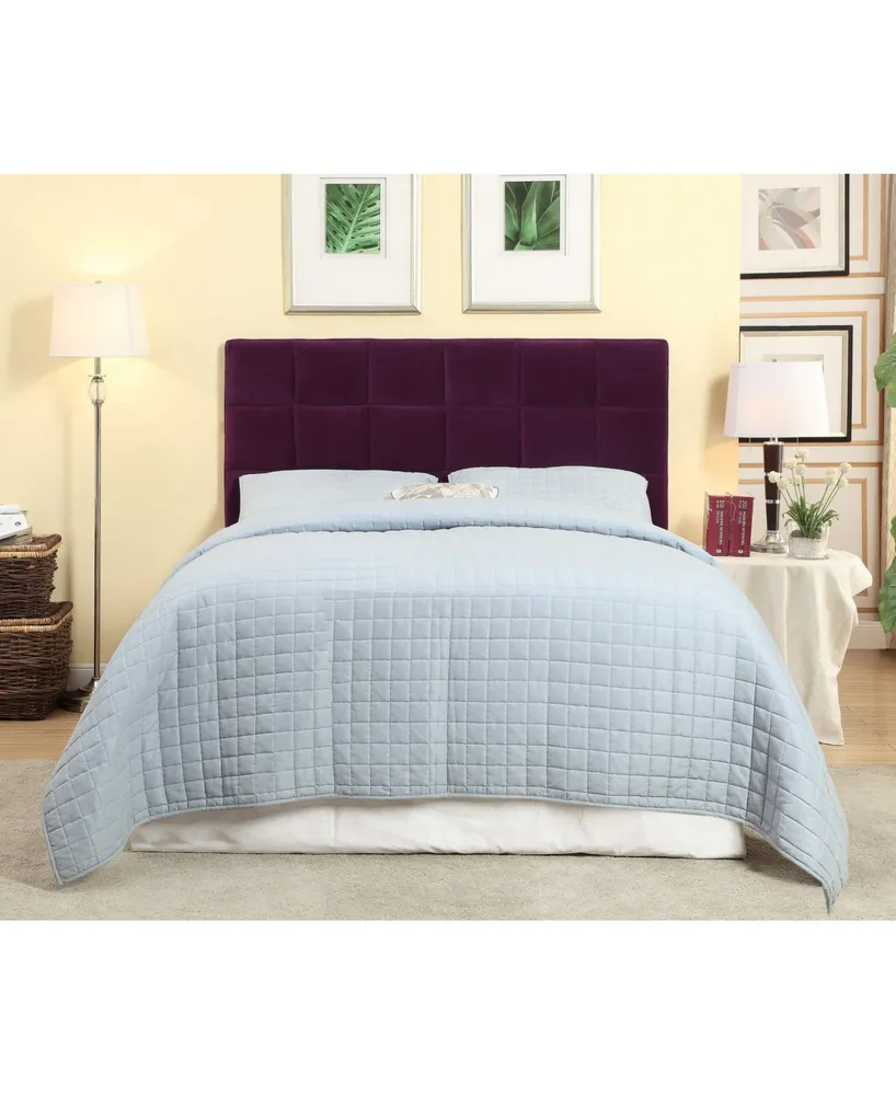 Closeout Hellan Full Queen Upholstered Headboard