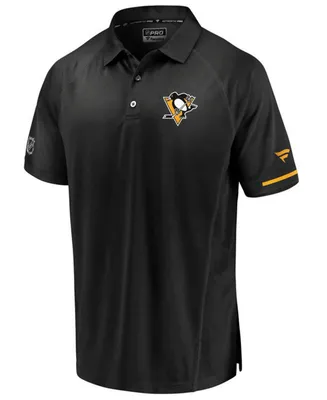 Majestic Men's Pittsburgh Penguins Rinkside Pro Polo